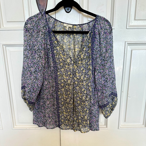 Joie Floral Blouse - XS - Picture 1 of 2